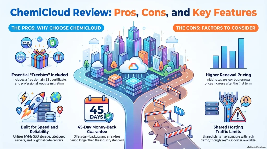 ChemiCloud Pros and Cons and key features
