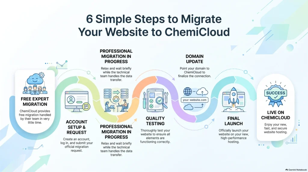prosess of migrate a website
